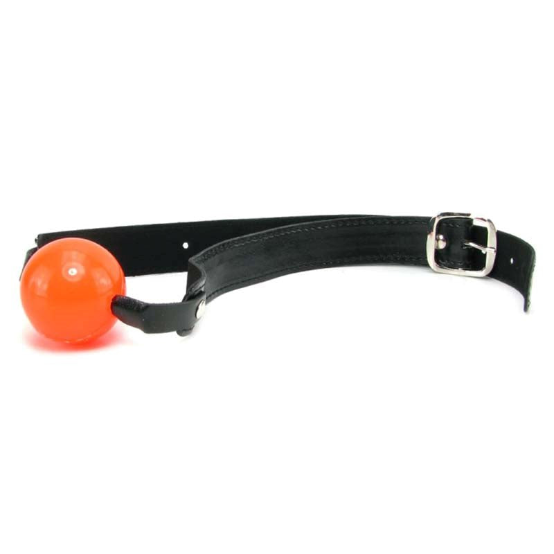 Sex & Mischief Solid Red Ball Gag - - Bondage Gags and Bits