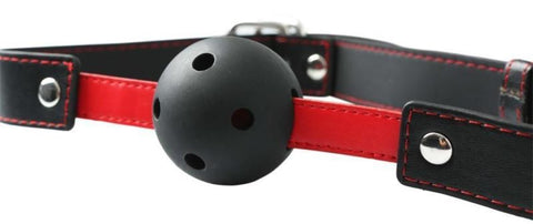 Sex and Mischief Hush Ball BDSM Mouth Gag - Bondage Gags and Bits