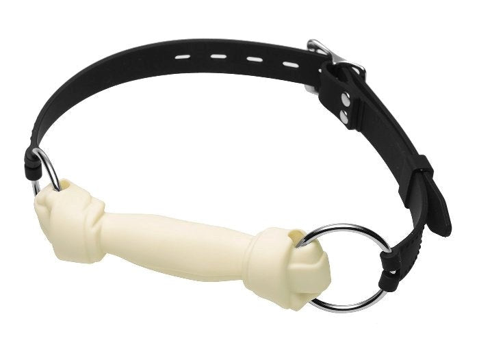 Silicone Bone Gag - - Bondage Gags and Bits