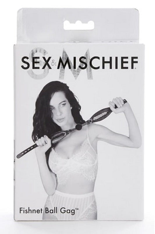 Sportsheets Fishnet Ball Gag - Bondage Gags and Bits