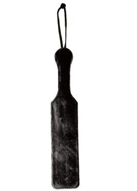 Sportsheets Leather Paddle W/Black Fur Side - - Paddles And Slappers