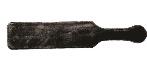 Sportsheets Leather Paddle W/Black Fur Side - Paddles And Slappers