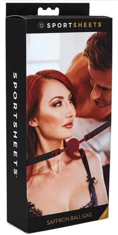 Sportsheets Saffron Ball Gag - Bondage Gags and Bits