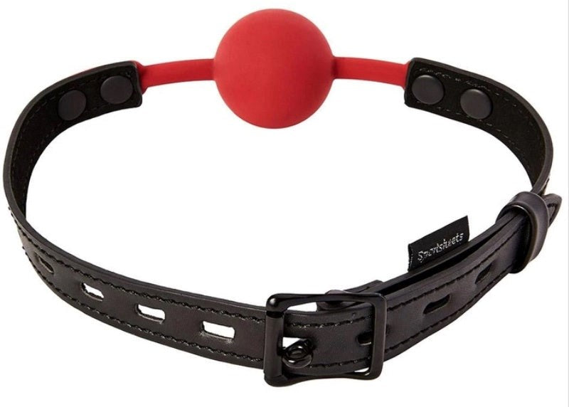 Sportsheets Saffron Ball Gag - - Bondage Gags and Bits