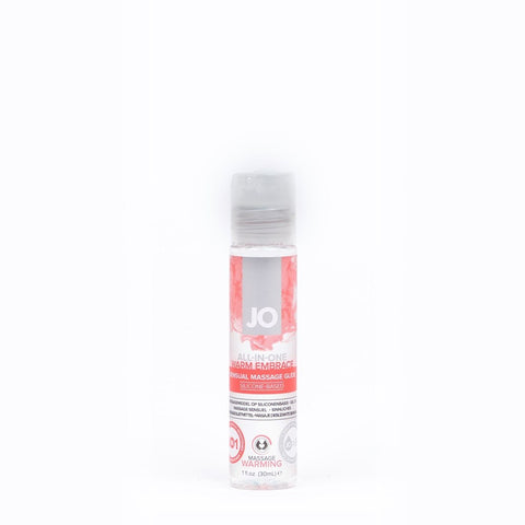 System JO All In One Massage Glide Warming Oil 30ml - Silicone Based Lubes