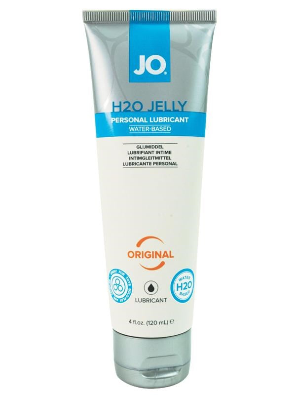 System JO H20 Water Based Jelly Original Lubricant 120ml - - Water Based Lubes