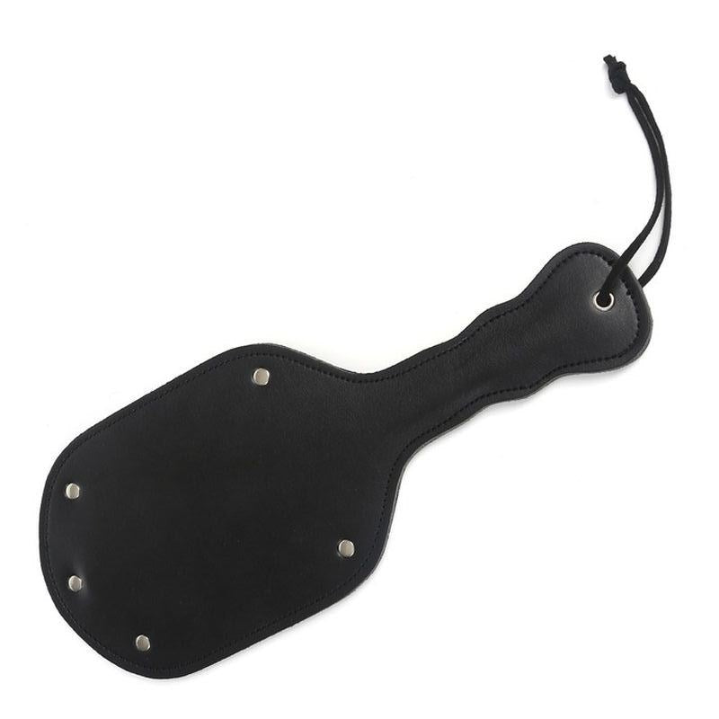 TabuToys Ping Pong Wide Leather Paddle - - Paddles And Slappers