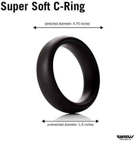 Tantus SuperSoft Stretchy Cock Ring - Stretchy Cock Rings