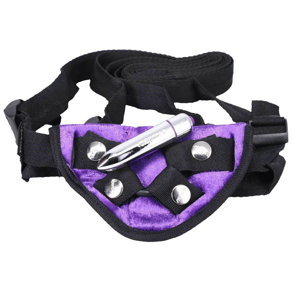 Tantus Vibrating Strap-On Harness - - Strap On Sextoys