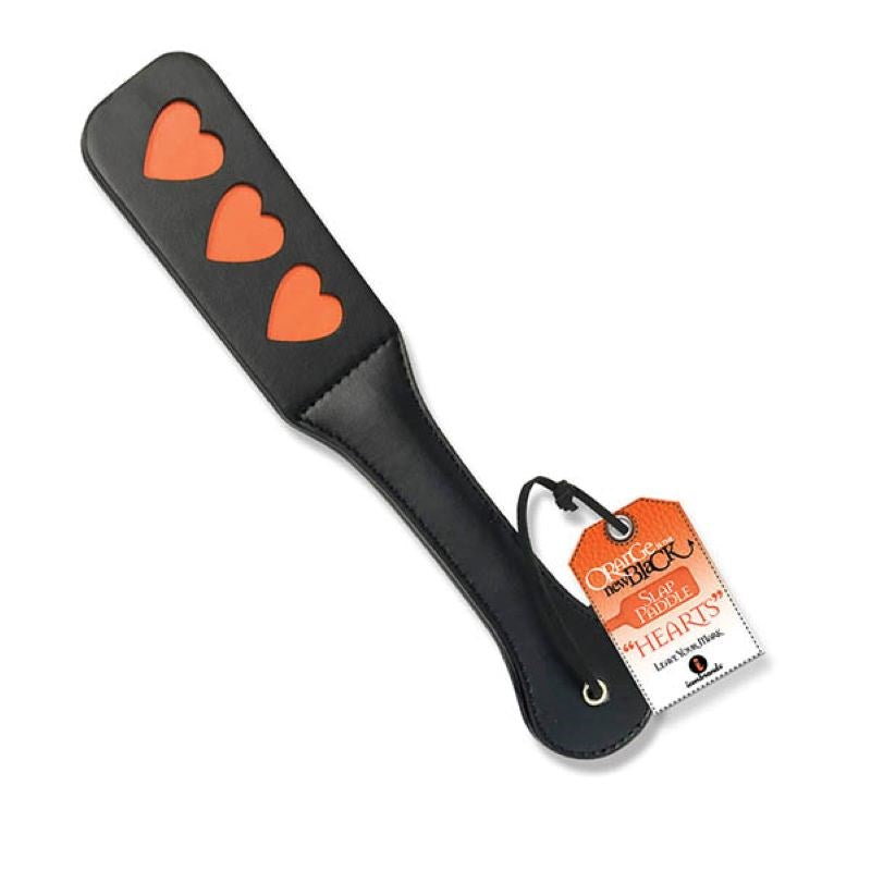 The 9's Orange Is The New Black - Slap Paddle Heart - - Paddles And Slappers