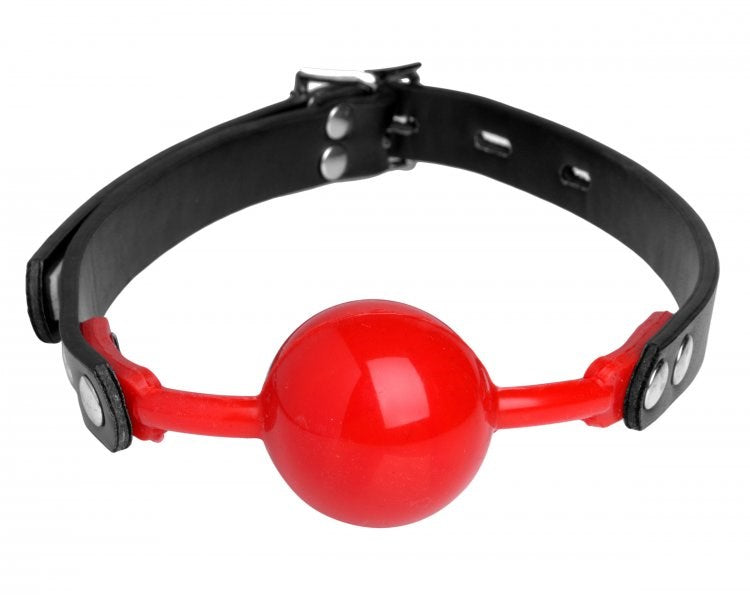 The Hush Gag Silicone Comfort Ball Gag - - Bondage Gags and Bits