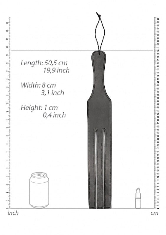 Three Finger Paddle Tawse - - Paddles And Slappers