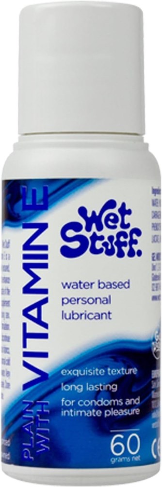 Wet Stuff Vitamin E Water Based Lubricant - - Water Based Lubes