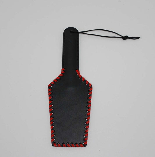 Whip it baby Rectangular 32cm Leather Paddle - Paddles And Slappers