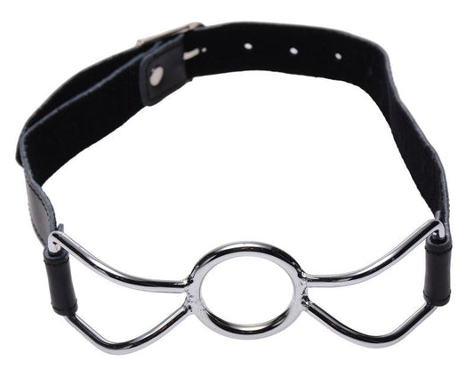 Wolfspider Metal O Ring Gag Metal - Bondage Gags and Bits