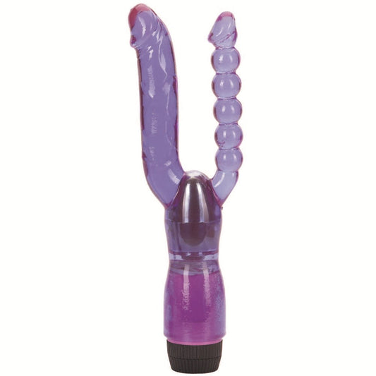 Xcel Double Penetrating Penis Shape Vibrator - Anal Vibrators