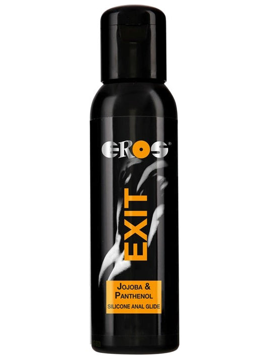 EROS EXIT Silicone Anal Glide Jojoba and Panthenol Lubricant 250ml - Anal Lubes