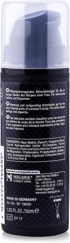 EROS Hot Power Stimulation Gel 30ml - Water Based Lubes