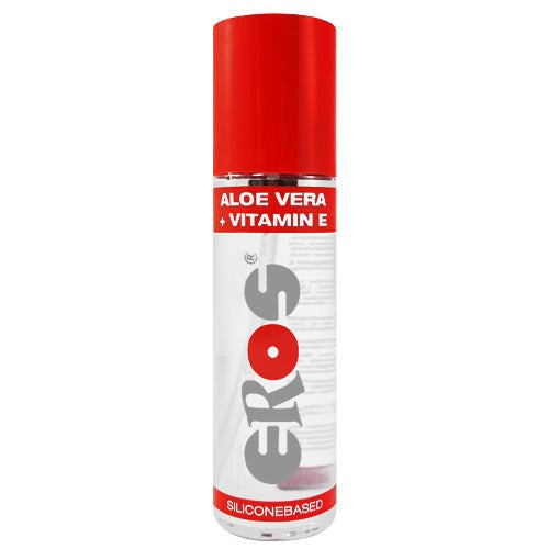 EROS Silicone Aloe Vera and Vitamin E 100ml - - Silicone Based Lubes