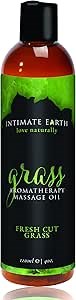 Intimate Earth Grass Massage Oil 120ml - Massage Oils and Lubricants