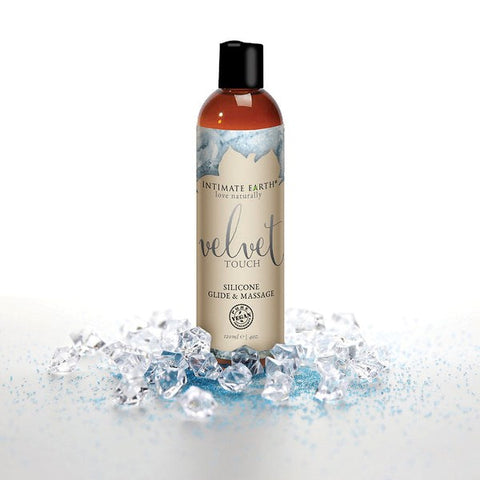 Intimate Earth Velvet Touch Silicone Glide and Massage 60ml - Silicone Based Lubes