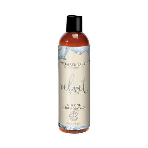 Intimate Earth Velvet Touch Silicone Glide and Massage 60ml - Silicone Based Lubes
