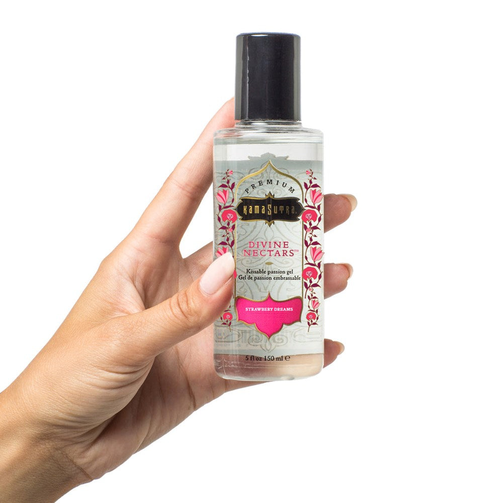 Kama Sutra Divine Nectars Strawberry Dreams Body Glide 150ml - Water Based Lubes