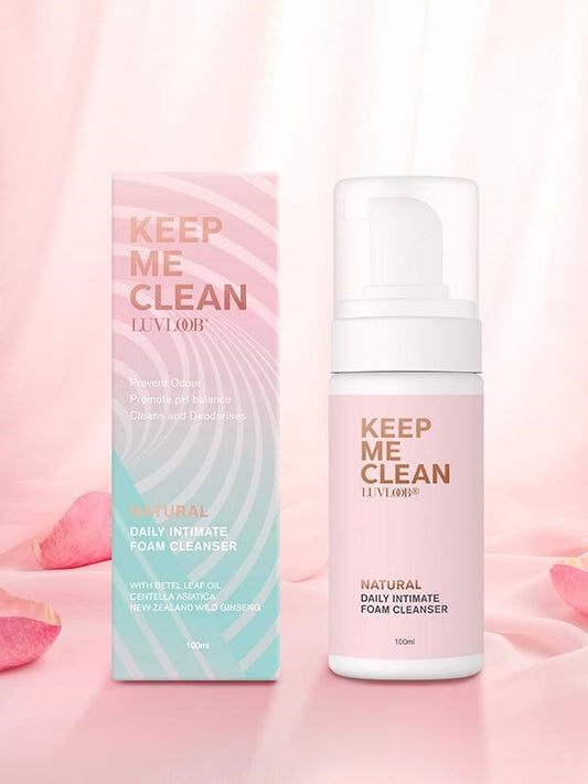 Luvloob Keep Me Clean Foam Cleanser 100ml - Adult Toy Cleaner