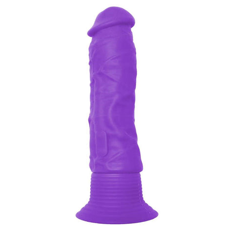 Pipedream Neon Silicone Wall Banger Vibrating Dildo - Vibrating Dildos