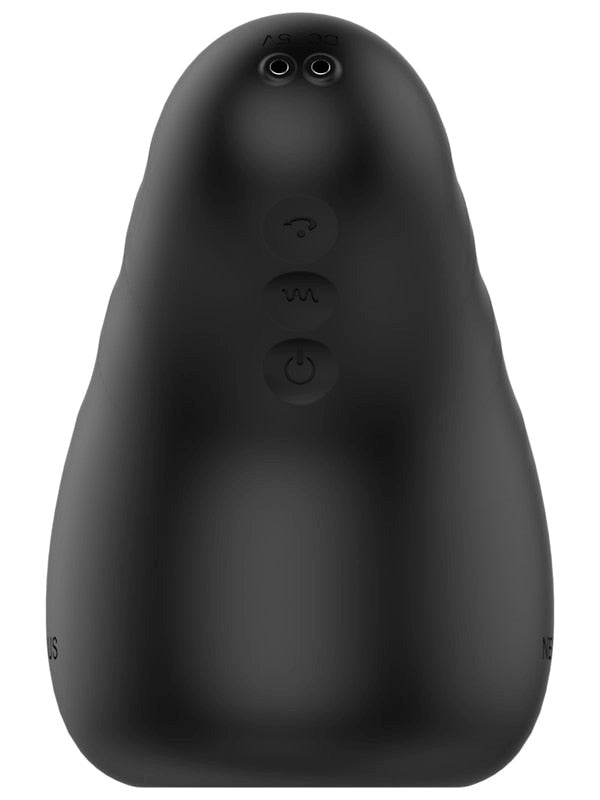 Nexus ECLIPSE Vibrating and Stroking Male Masturbator Black - Masturbators and Strokers