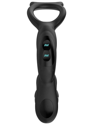 Nexus SIMUL8 Vibrating Dual Motor Anal Cock and Ball Toy - Prostate Toys