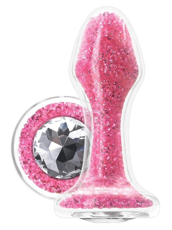 NS Novelties Stardust Glam Anal Plug Pink - - Butt Plugs