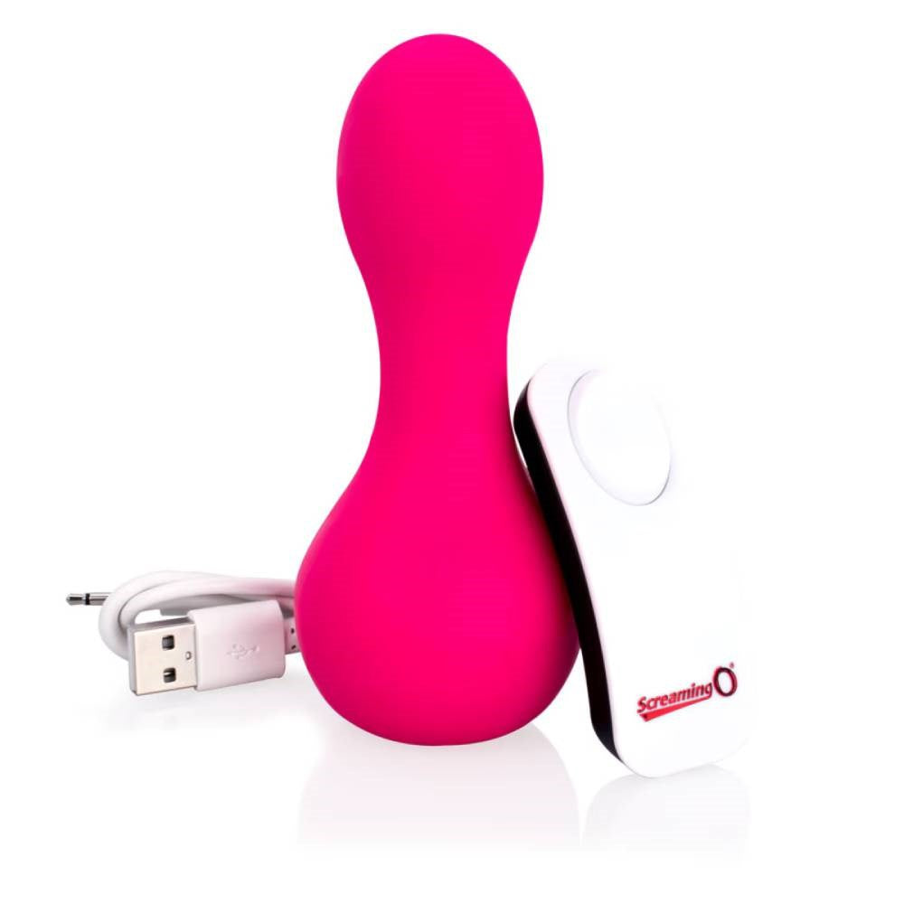 Screaming O moove Remote Control Flexible Vibrator - - Remote Control Vibrators