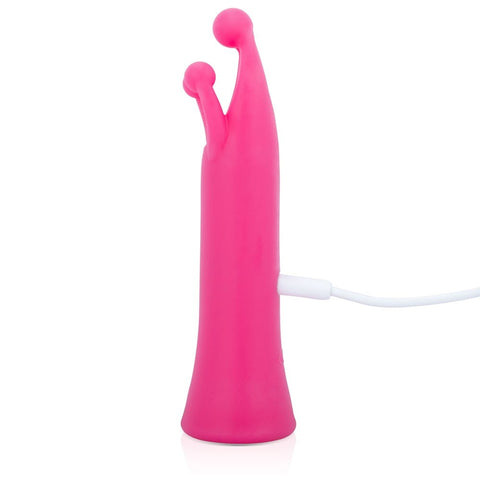 Screaming O Singles Charged Tri It Pink Single Vibrator - Personal Massagers
