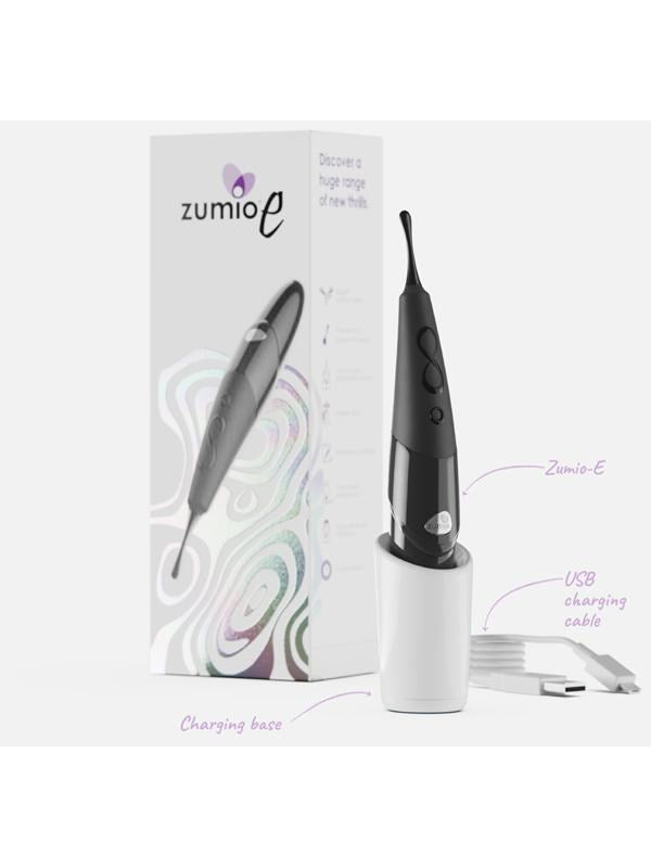Zumio E Ebony Clitoral Stimulator - Clit Ticklers and Pulsators
