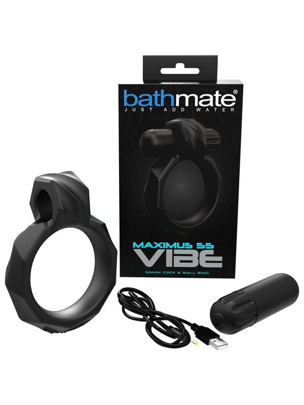 Bathmate Maximus Vibe 55 Vibrating Cock Ring - Cock Rings