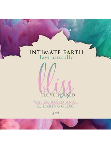 Bliss Anal Relaxing Water Based Glide 3ml Foil - Anal Lubes