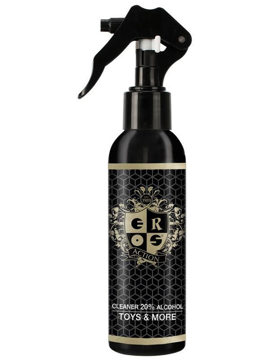 EROS Action Cleaner 20 Percent Alcohol Toys and More 150ml - Adult Toy Cleaner