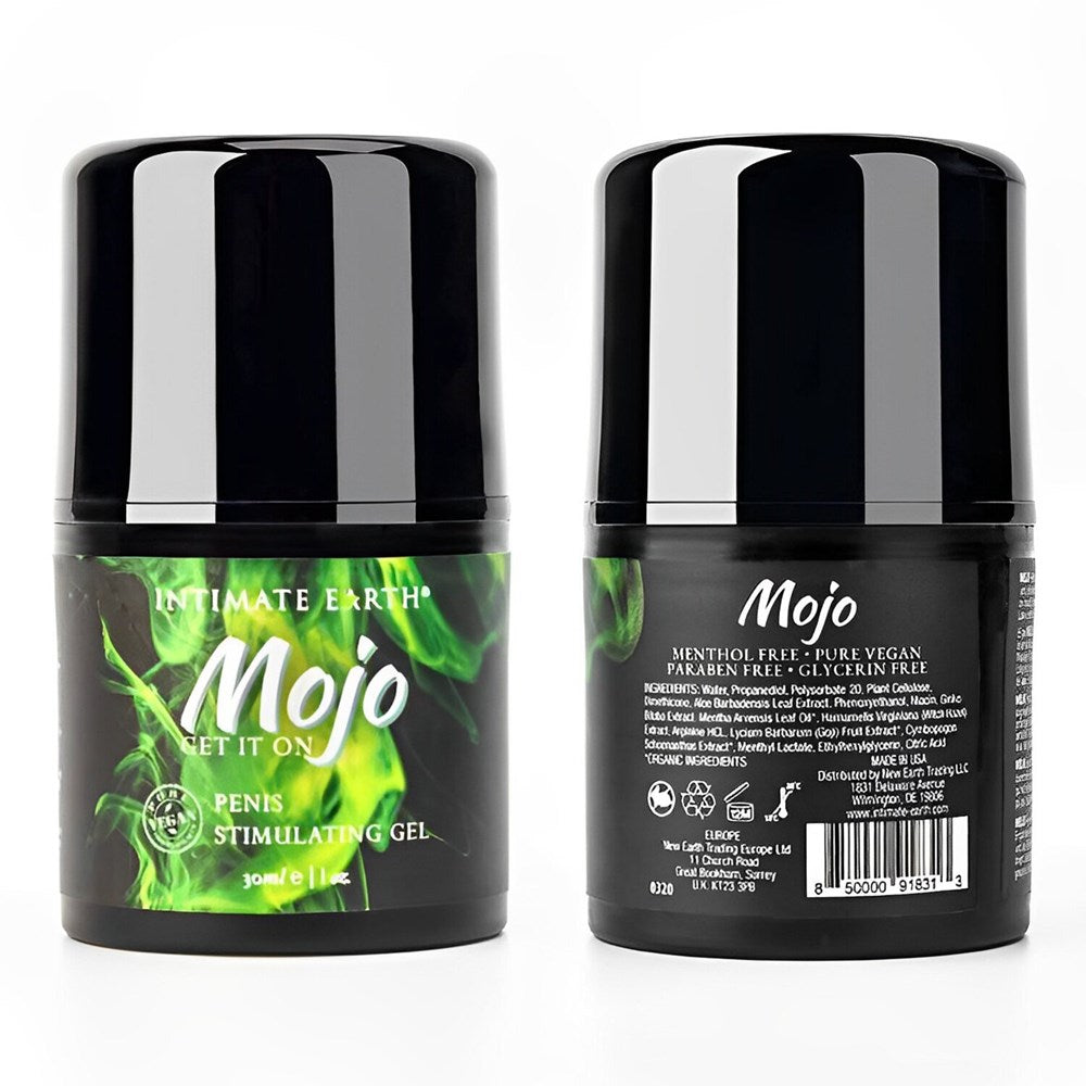 MOJO Niacin and Ginseng Penis Stimulating Gel 1oz - Massage Oils and Lubricants