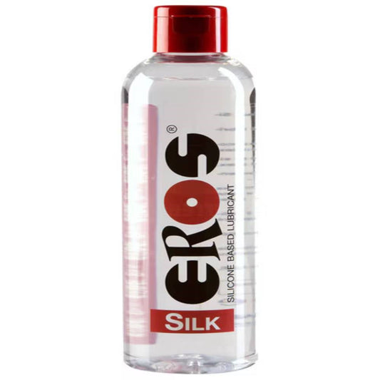 EROS SILK Silicone Based Lubricant Bottle - Silicone Based Lubes