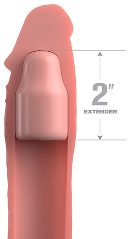Fantasy Xtensions Elite 6 Inch Extension with Strap Light - Penis Sleeves and Extenders