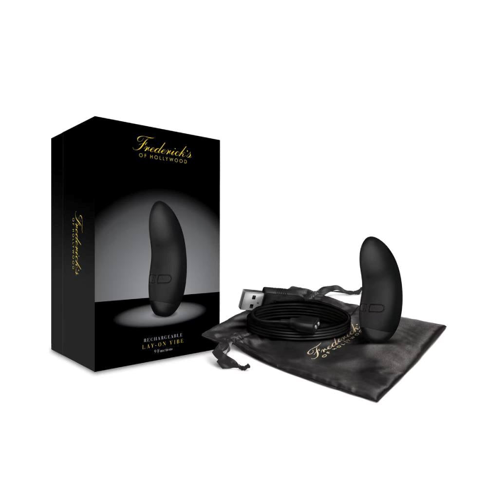 Fredericks of Hollywood Rechargeable Lay-On Vibrator - Personal Massagers