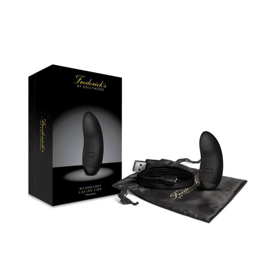 Fredericks of Hollywood Rechargeable Lay-On Vibrator - Personal Massagers