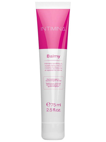 INTIMINA Balmy Intimate Soothing and Moisturising Cream 75ml - Delay and Excite Sprays