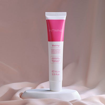 INTIMINA Balmy Intimate Soothing and Moisturising Cream 75ml - Delay and Excite Sprays