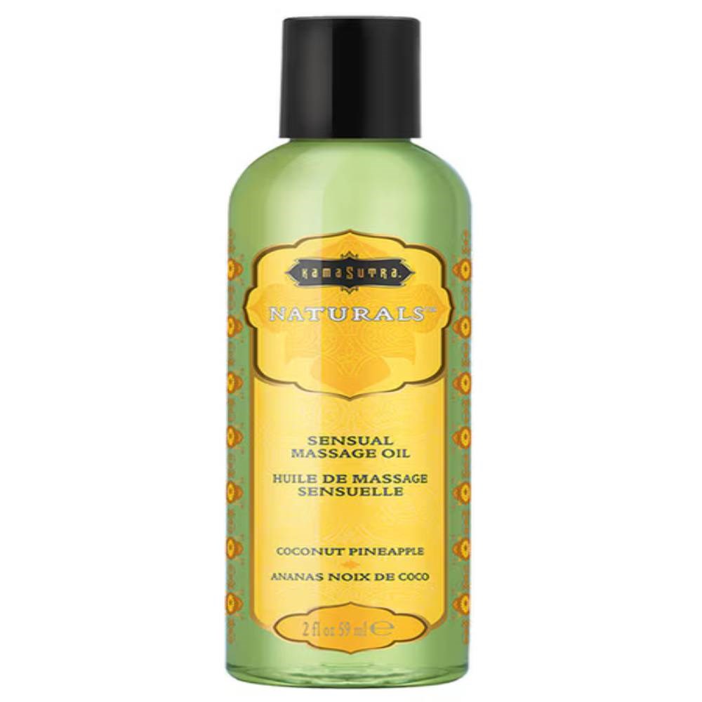 Kama Sutra Naturals Ingredients Massage Oil 2 fl oz - Massage Oils and Lubricants