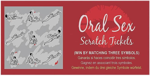 Kheper Games Oral Sex Scratch Tickets - Sex Games, Coupons and Tricks