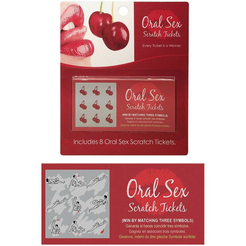 Kheper Games Oral Sex Scratch Tickets - Sex Games, Coupons and Tricks