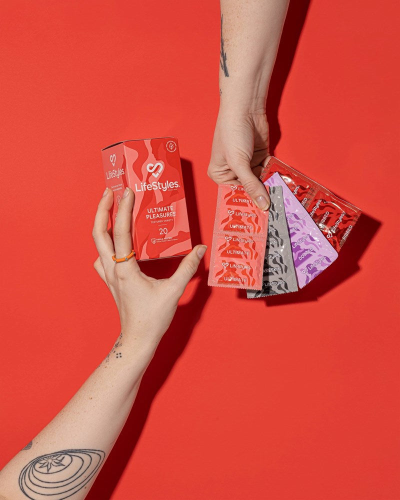 LifeStyles ULTIMATE Pleasures Condoms 20s - - Condoms