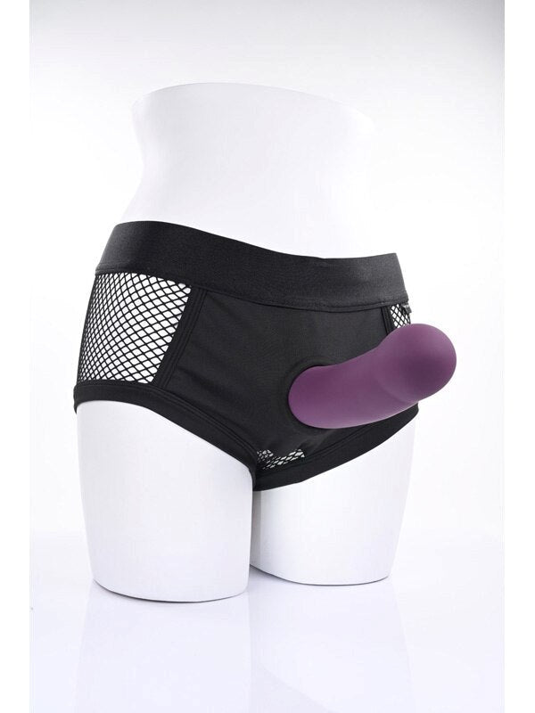 Merge Sportsheets Banx Hollow Dildo Plum - Realistic Dildos